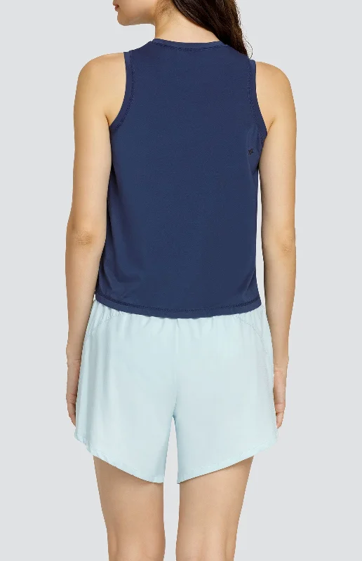 Machli Tank - Navy Blue