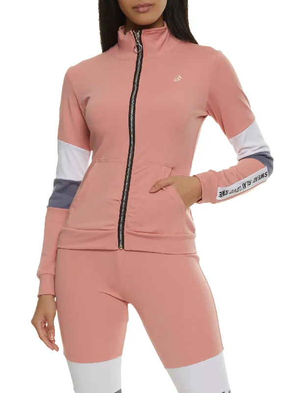 Sweat Slay Love Track Jacket