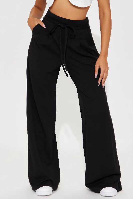 Name Your Game Trouser Pant - Black