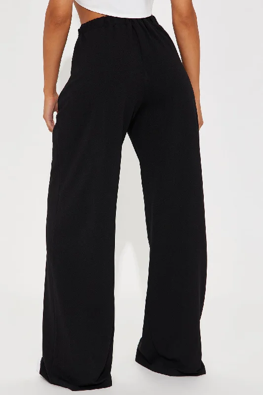 Name Your Game Trouser Pant - Black