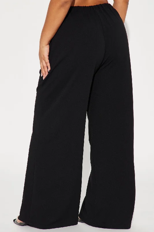 Name Your Game Trouser Pant - Black