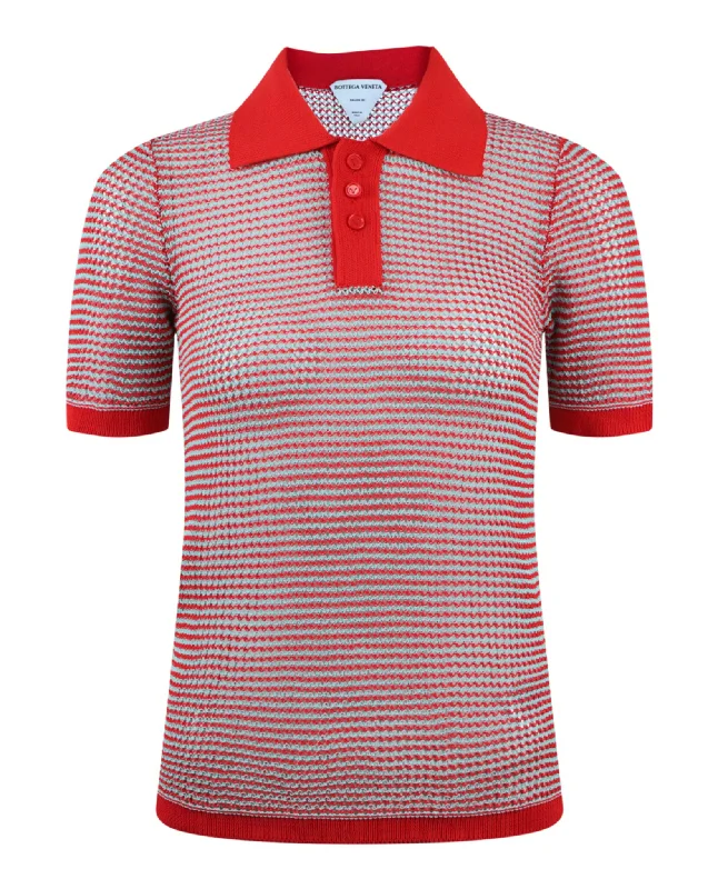 Open Fishnet Polo