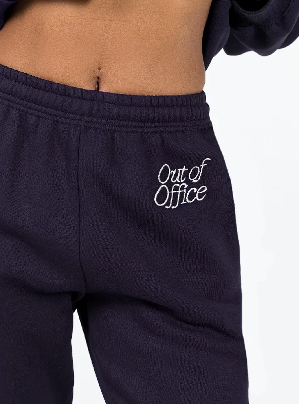 Out Of Office Tracksuit Pants Navy