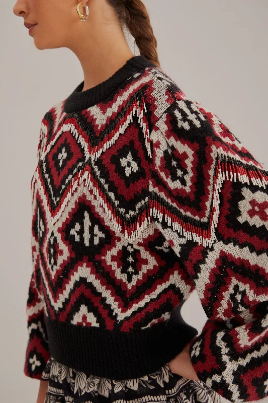 Rauti Beaded Knit Sweater