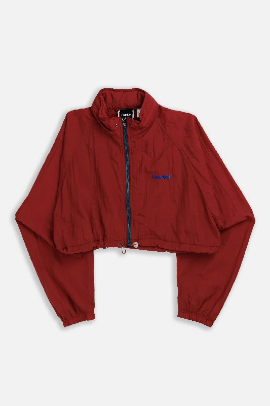 Rework Reebok Crop Windbreaker - XL