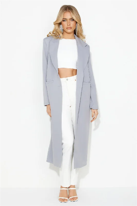 SNDYS The Noella Blazer Light Grey