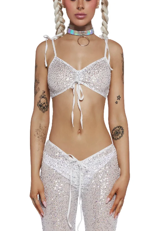 Starborn Sprite Sequin Bra Top