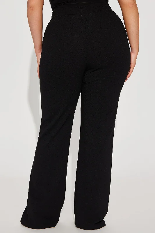 Tall Call It Even Wide Leg Dress Pants - Black