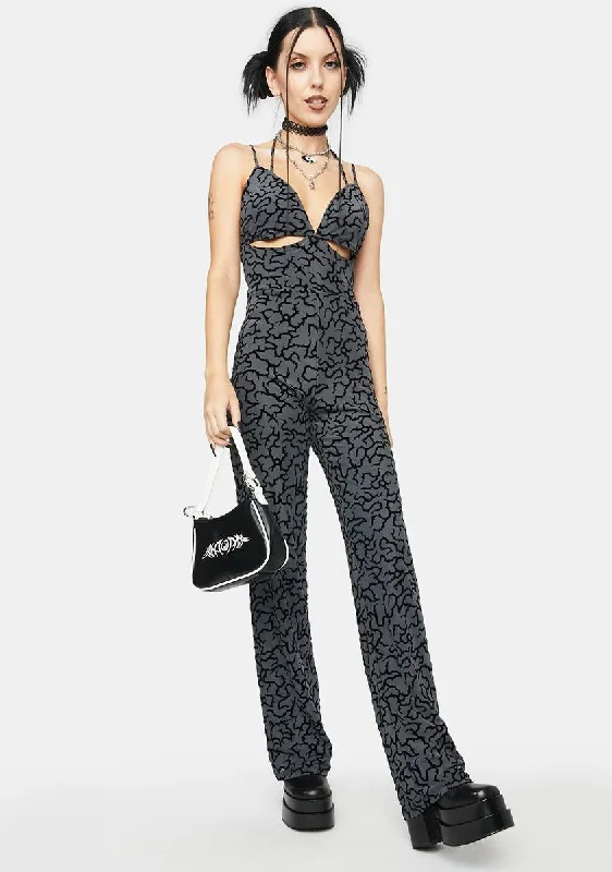 Tattoo Flock Trubi Cut-Out Jumpsuit