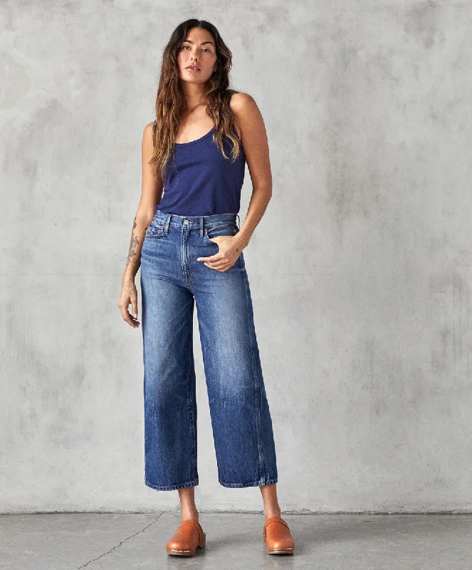 The Brook Wide Leg Jean