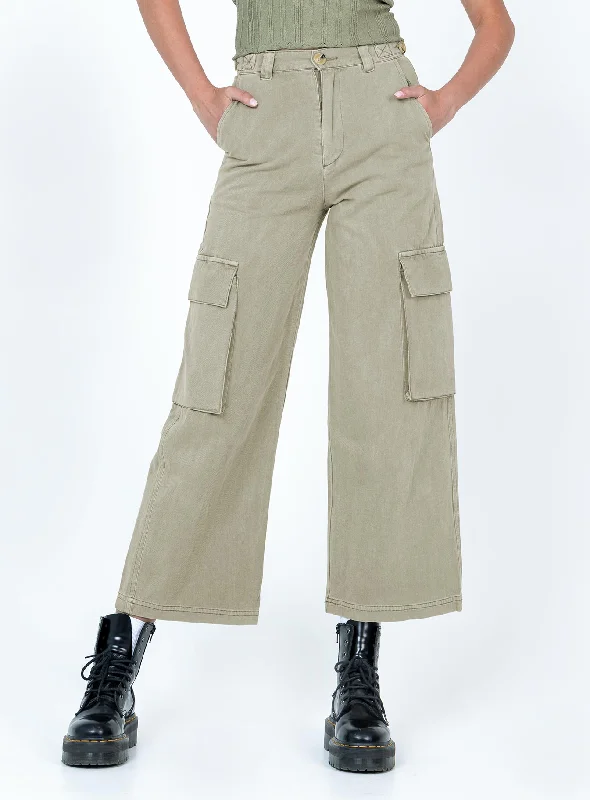 The Stevie Cargo Pants Khaki