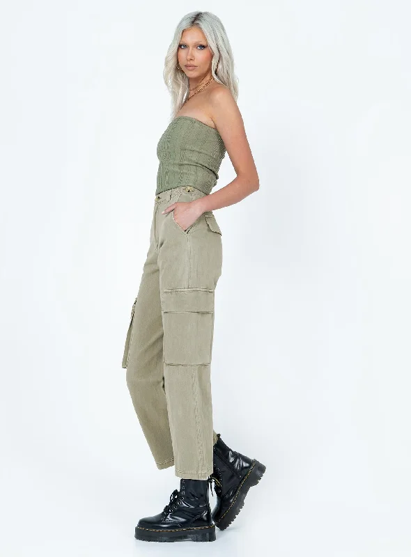 The Stevie Cargo Pants Khaki