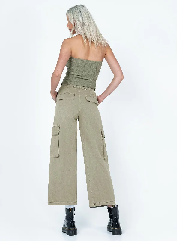 The Stevie Cargo Pants Khaki