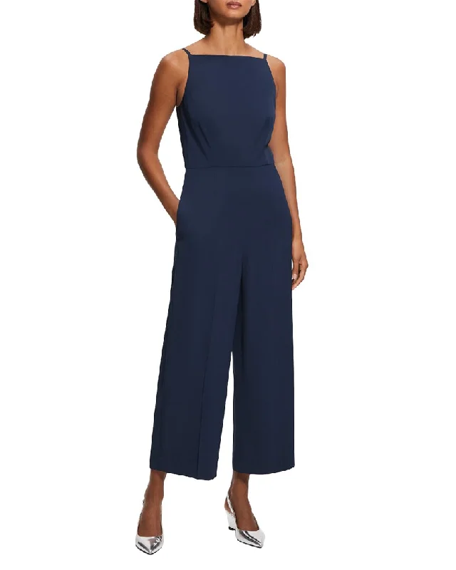 Theory Square Neck Jumpsuit