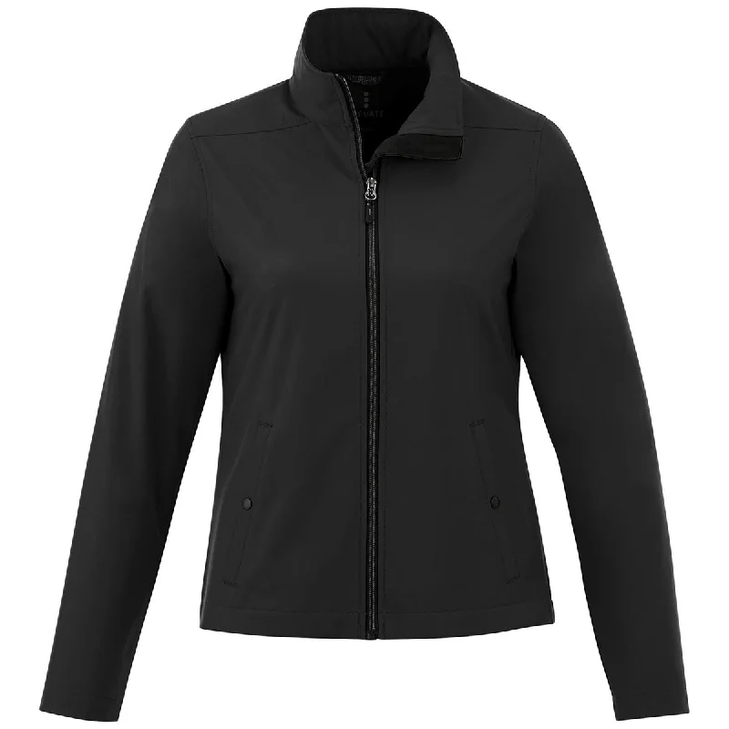 Elevate Women's Black Karmine Softshell Jacket