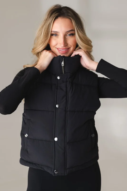 Vitality Puffer Vest - Midnight