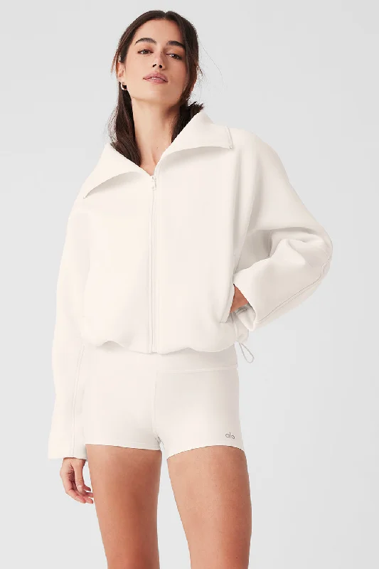 Technical Form Jacket - Ivory