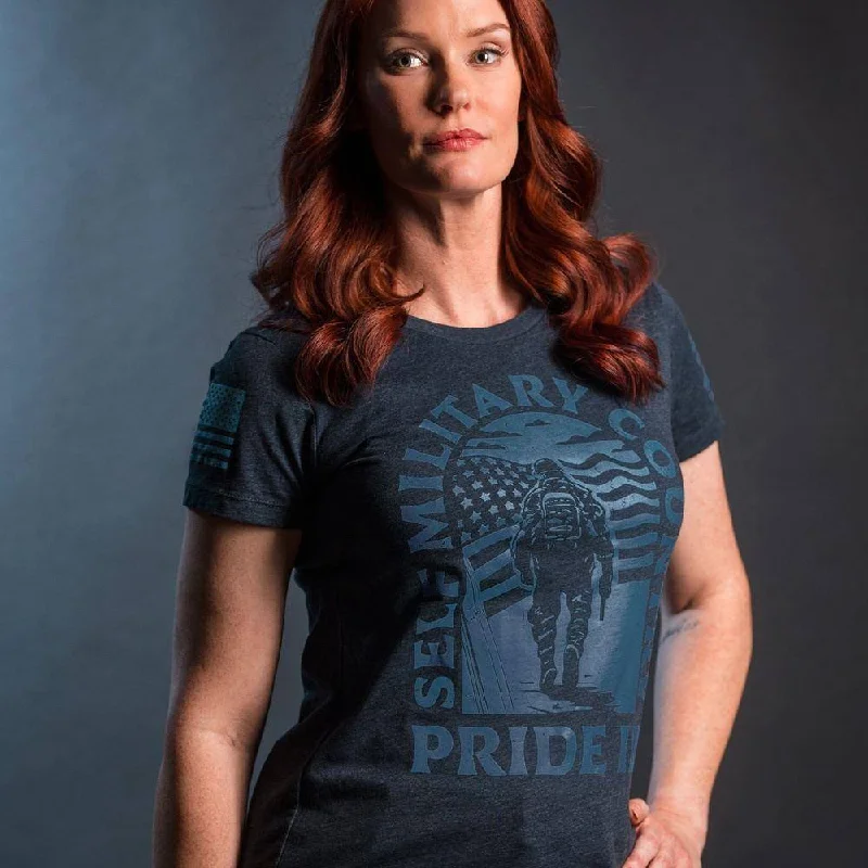 Women's Patriot March Slim Fit T-Shirt - Midnight Navy