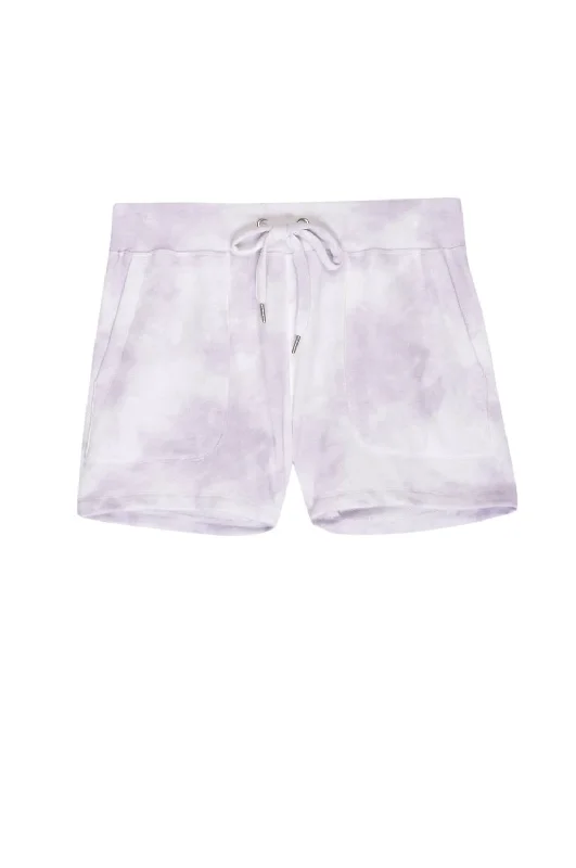 Women's Robin Short In Lavender Tie Dye