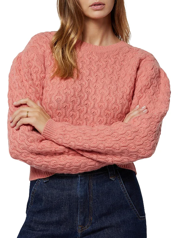 Womens Wool Cashmere Pullover Sweater