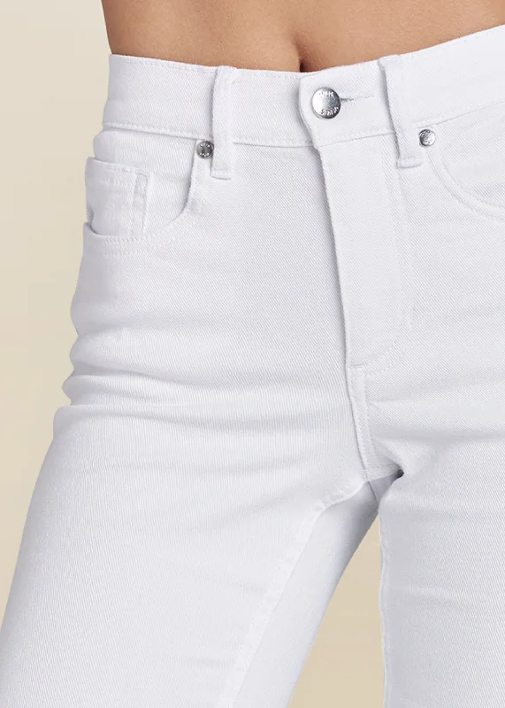 Halle bootcut jeans - White