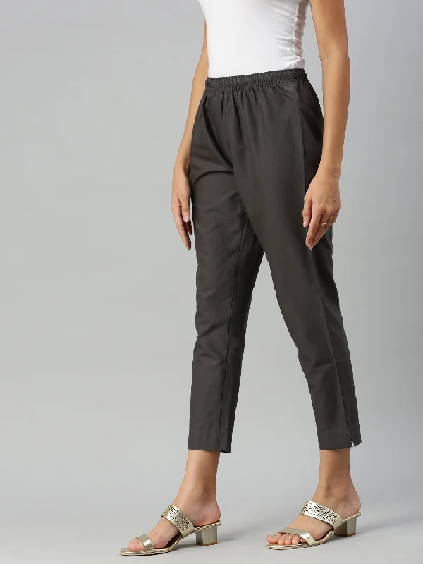 Woven Kurti Pant-Slate