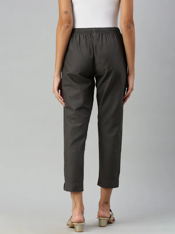 Woven Kurti Pant-Slate