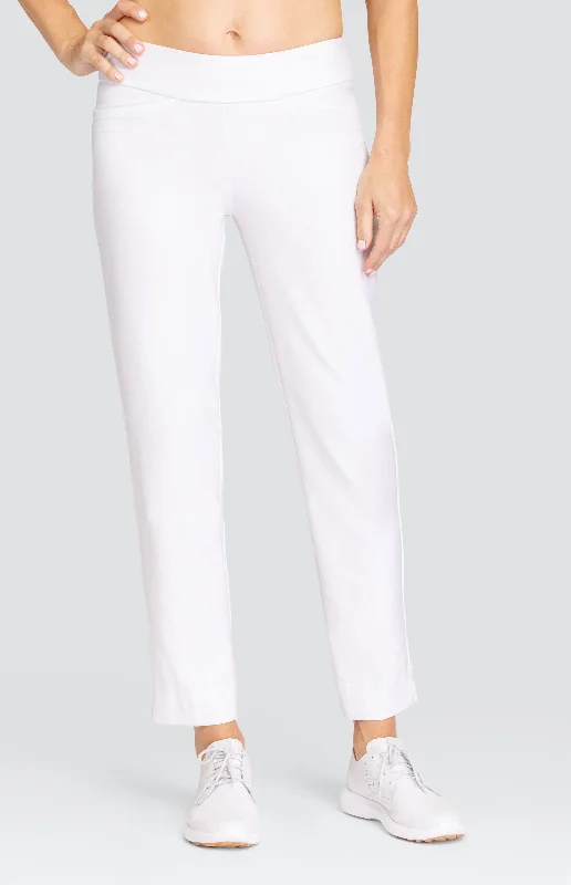 Mulligan 28"" Ankle Pant - Chalk White