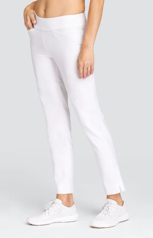 Mulligan 28"" Ankle Pant - Chalk White