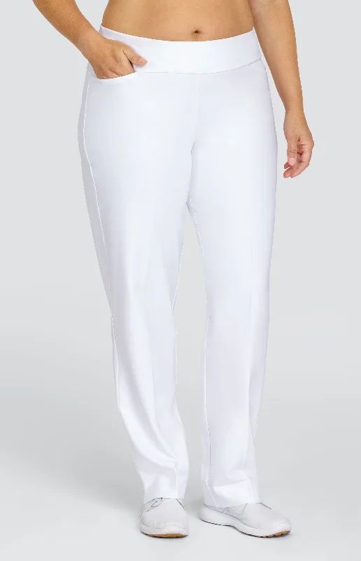 Mulligan 28"" Ankle Pant - Chalk White