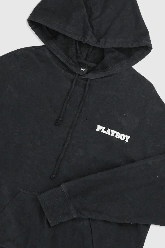 Vintage Playboy Hooded Sweatshirt - XS, S